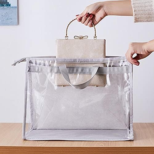 Wuhuaguo Prozirna torba za prašinu Otvor za skladištenje Ordenroba Viseća torba za torbu sa patentnim