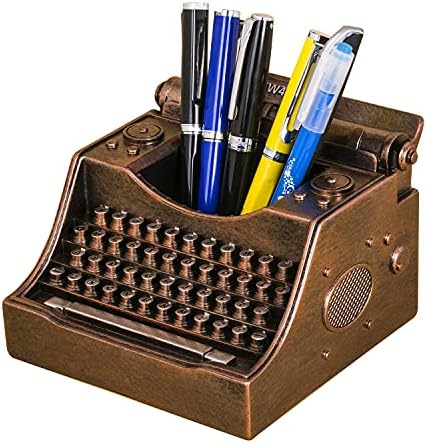 Amoysanli Retro držač olovke za pisaće mašine Vintage Desk Accssories jedinstveni Cool pokloni za pisaće pisaće