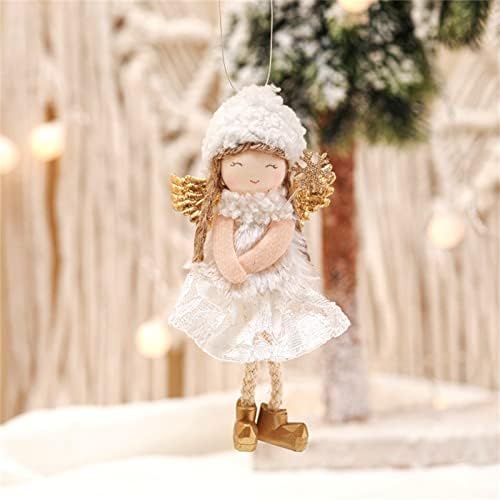 Angel ukrasi Božić Angel Doll viseći ukrasi božićno drvo pliš ukrasi slatka Angel Doll privjesak