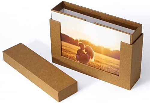 Aiuonenian Cardboard Photo Boxes 5x7 za slike, set kutija za pohranu porodičnih fotografija, kutija