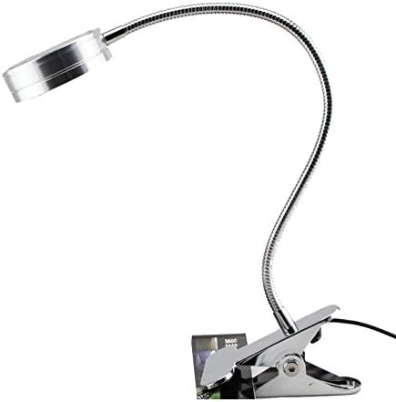 LUMINTURS 5W LED noćni stol stol za čitanje lampa Stezaljka kopča za uključivanje/isključivanje prekidača.