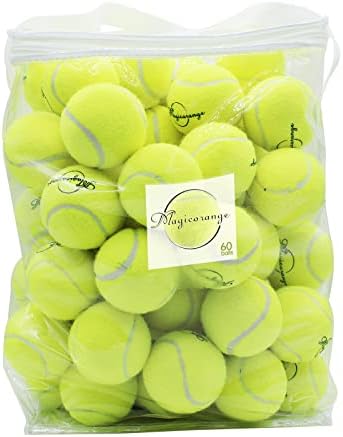 Magicorange teniske lopte, 60 paketa naprednih teniskih loptica za vježbanje, kugle za igranje