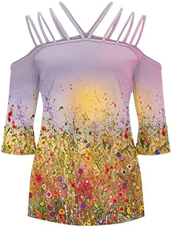 Košulja blube za teen djevojke jesen ljetna odjeća modni dugi rukav posadni vrat pamuk grafički grafički ručak