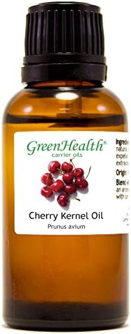 GreenHealth Cherry Kernel ulje - 32 FL Oz - čisto-djevičanska hladnoća prešano