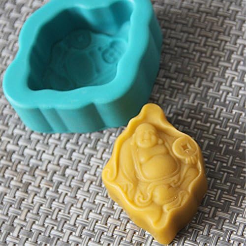 Maitreya Buddha Silikonski sapun za ručno rastopio i pour sapun 2,12 oz