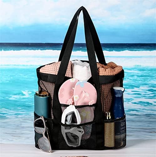 Denge Veliki kapacitet plivajuća torba za plažu kupaće kostime mrežaste torba za pohranu velikih