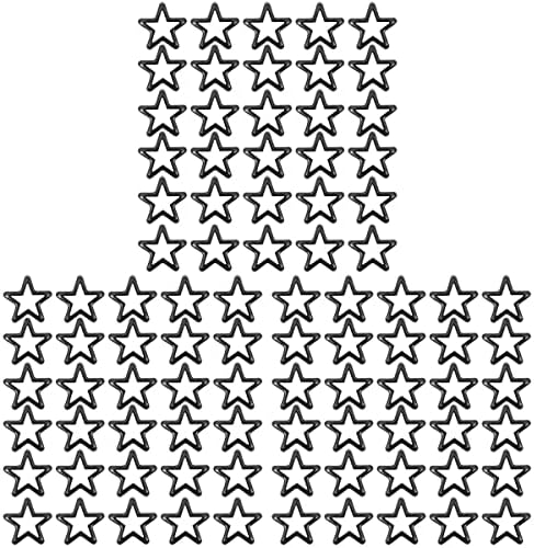 Star Rivets 150pcs Star oblik nosača kandžarska zakovice metalne zvijezde kandže za zakovice za nokte naljepljive