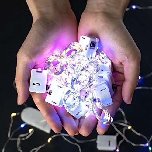 LED Fairy Lights baterija 6 Pack; 9.8 Ft 30 LED baterija niz Mini svjetla vodootporan žica fairy Lights