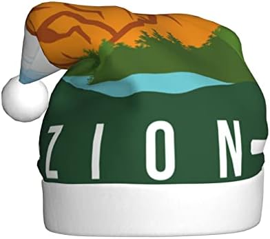 Zion Nacionalni Park Božićni šešir Muški Ženski praznični šešir uniseks šešir za božićne zabave