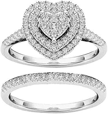 2023 New Hollow Diamond Ring modne rezbarene boje Love Full Diamond Rings Prstenovi ispunjeni prstenovi