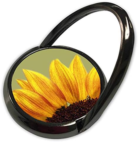 3Droza Marke City - Cvijeće - makro fotografija lijeve strane žute i crvenog suncokreta. - telefonski prsten