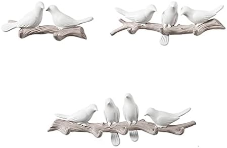 Pdgjg 3 kom / set nordijskih ptica kuka za kuke za kuke za ukrašavanje vrata za skladištenje kuka za kuke