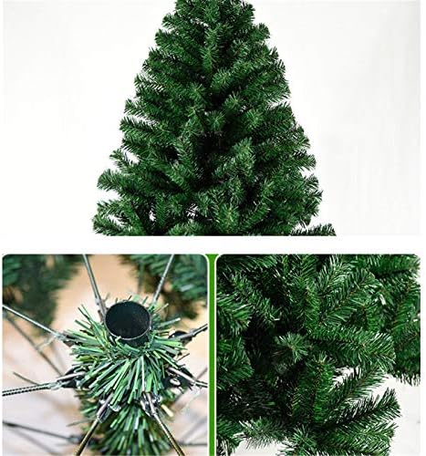 Wogqx Artificial Christmas Bushy Green Božić Xmas Tree, jaki metalni postolje, 2ft / 3ft / 4ft /