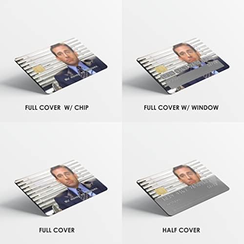 HK Studio Card naljepnica za kožu smiješno meme za EBT, transport, ključ, kreditna, debitna kartica kože - zaštita