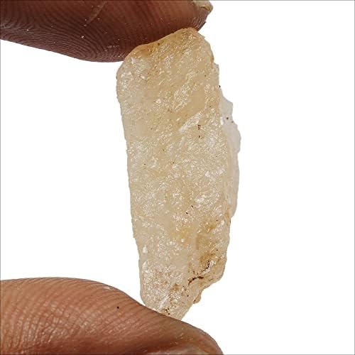 Gemhub 48 ct. Izlječenje kristalno prirodno žuti žad Dude Grubo drago kamenov od sirovog liječenja