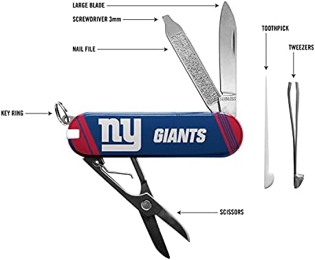 The sports Vault NFL New York Giants Essential Pocket Multi-Tool