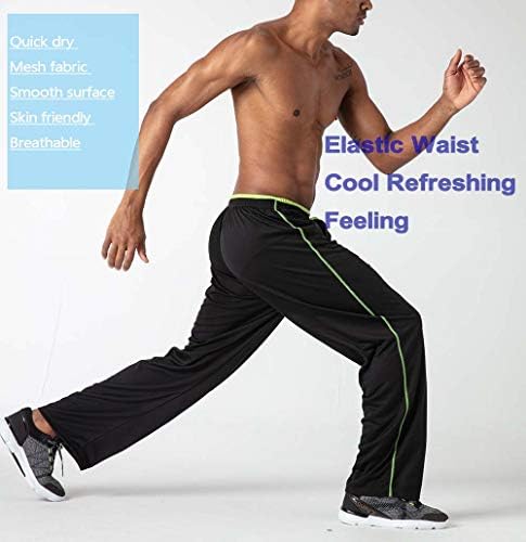 Biylaclesen muški jogger dukseri džepovi patentnih zatvarača prozračne trke teretane treniraju atletičke