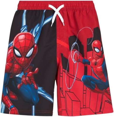 Marvel Avengers muške kupaće gaće-Spider-Man, kupaći kostim kapetana Amerike – UPF 50+ brzo sušeći