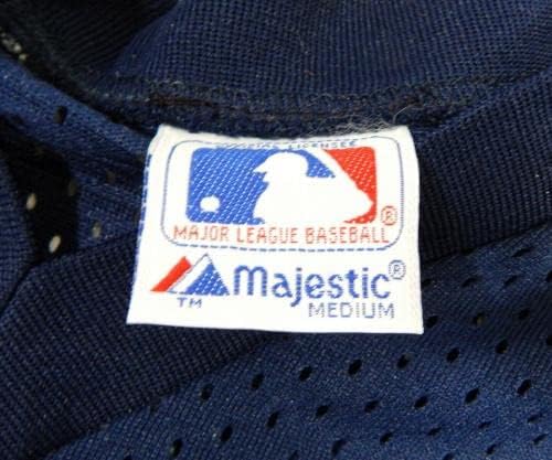 1983-90 California Angels Blank Igra izdana Blue dres Batting Praksa M 728 - Igra Polovni MLB dresovi