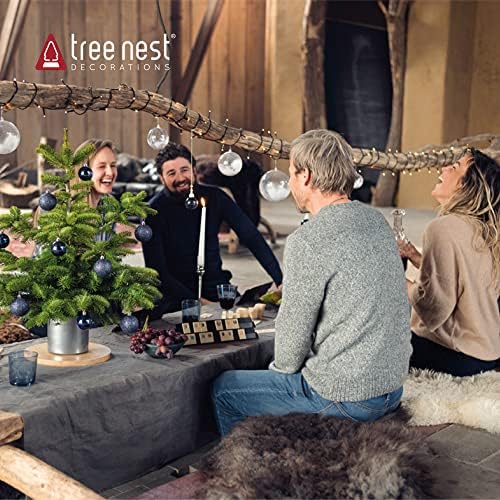 Drvo gnijezdo Božićno stablo Baza za 5ft tablice Moderni Božićni mali drveni mini božićni držač