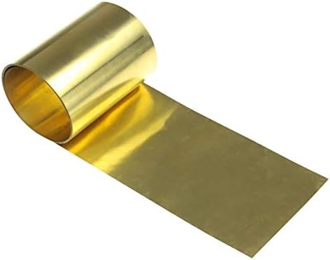 UMKY Mesingana ploča Mesingani Lim zlatna folija ploča H62 DIY eksperiment Debljina lima 1mm,