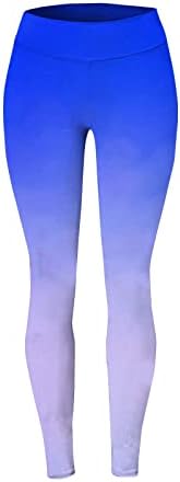 Tie-Dye Gradient Yoga Workout helanke za žene sa visokim strukom Ultra meke brušene rastezljive