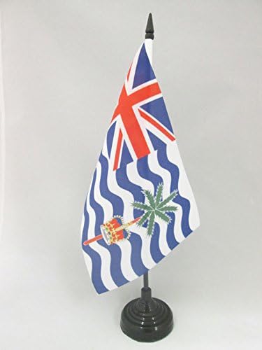 AZ zastava Britanska indijski okean teritorija zastava 5 '' x 8 '' - britanska zastava stola 21 x 14 cm -