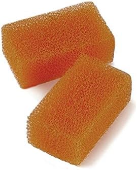Spužve za čišćenje za filce šešire Spuške setovi od 2 narandžaste boje