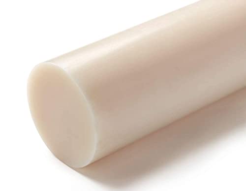Delrin okrugla zaliha Delrin/Acetal kopolimerna šipka Bijela 80mm prečnik 3.14 x 1000mm 39.37 duga klasa A kvaliteta