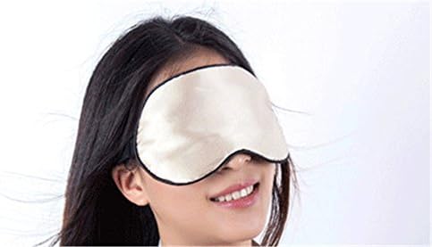 Applestore Sleep maska ​​za oči Podesivi pojas za pojas svile čiste boje prozračno hladno putovanje