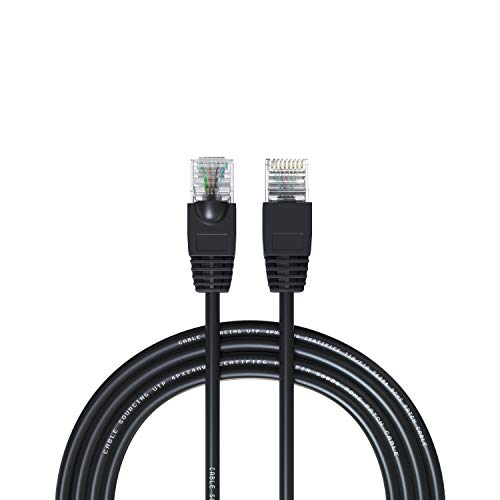Cat5e Kabel 166ft, vanjski vanjski Ethernet kabel, čvrsti bakar, mrežni kabel, LAN, ruter, WiFi