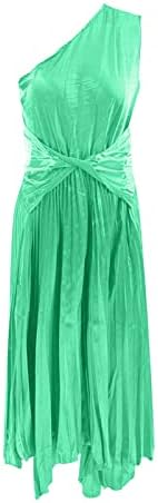 Miashui ženska haljina Ljeto Womensexy bez rukava dubokih V izrez mini haljine Solid Boja poslovna