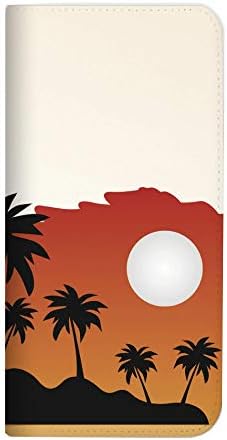 Mitas NB-0246-ili / A001OP tip predmeta bilježnice, bez pojasa, ljeta, palma Havaji, narandžasta