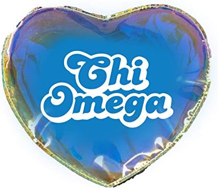 Sorority Shop Chi Omega Torba u obliku srca u obliku srca