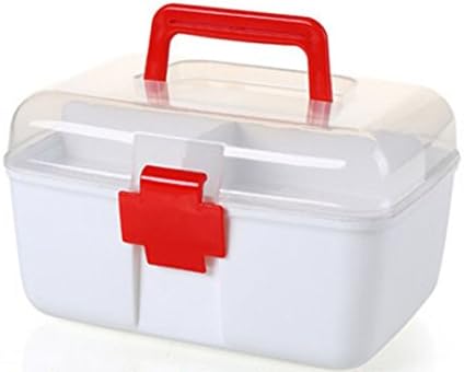 Dvoslojna kutija za skladištenje plastičnih lijekova za domaćinstvo sa poklopcem