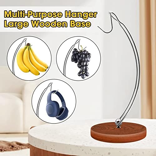Štand držača banane Homkula - Moderna banana, vješalica od banane s podebljanim bazama od