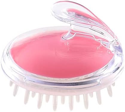 Na šampon četkica kristalna prozirna masaža glave šampon četkica šampona masaža četkica silikonska četkica