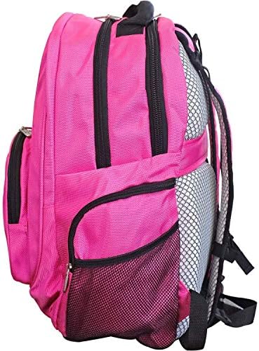 NBA backpack laptop, 19-inča, ružičasta