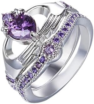 2023 Novi poklon bijeli kameni nakit ručno razini luksuzni prsten za angažman vjenčani prstenovi