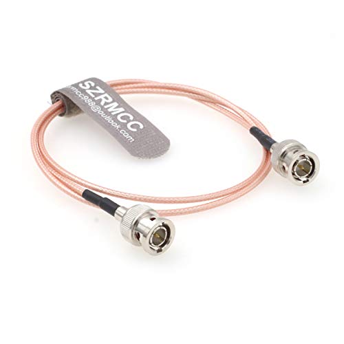 SZRMCC BNC muško za BNC muško 75OHM HD-SDI 3G RG179 video koaksijalni kabel za arri crvene crne mamagijske