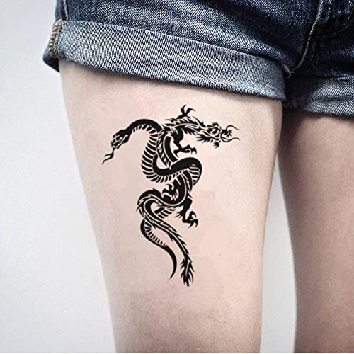 Naljepnica za tetovaže zmajeve zmija - Ohmytat