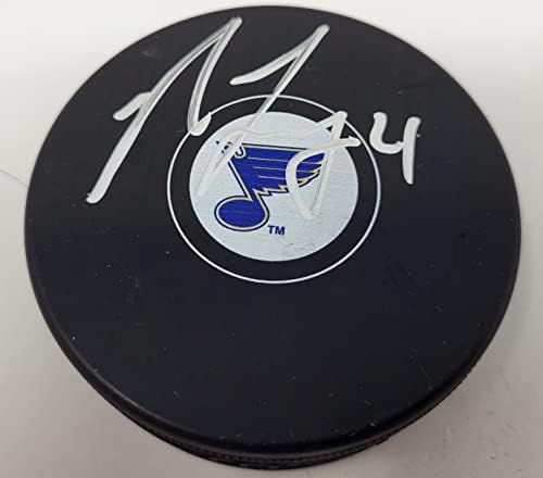 Nick Leddy sa autogramom Pak St Louis Blues NHL Logo pak sa besplatnom kockom