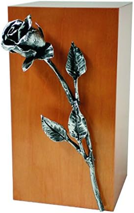 Jedinstvena umjetnička kremacija urne ruže - pogrebna urna za memorijalnu urnu za odrasle Pepeo