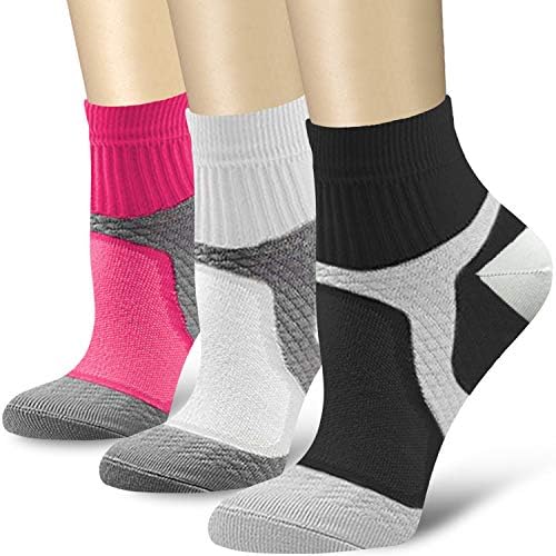 Charmking Compression Čarape za žene i muškarce Cirkulacija 15-20 MMHG je najbolje za atletski trčanje