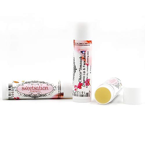 Sweetsation Therapy / YUNASENCE CHOCO SMOOCH Organic baby Kids Lip & balzam za lice za suho ispucale iritiranu