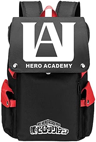 Hero academia cosplay ruksak deku anime školski torbe za knjige Torba laptop Daypack Velika putna torba sa USB