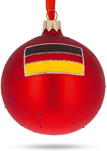 Marienplatz u Minhenu, Njemačka Glass Ball Božić Ornament 3.25 inča