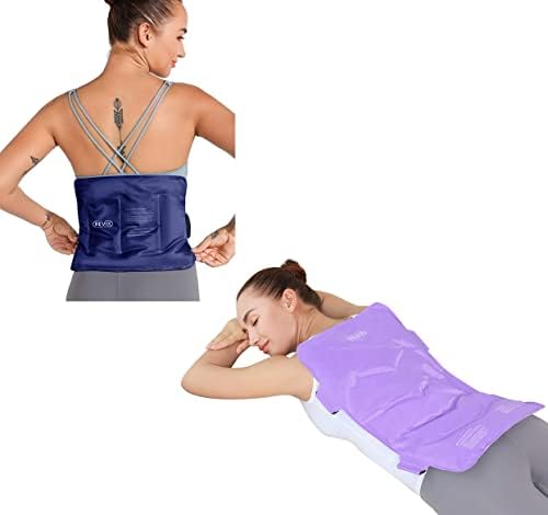 REVIX Ice Pack za ublažavanje bolova u donjem dijelu leđa i Gel Cold Pack za puna leđa