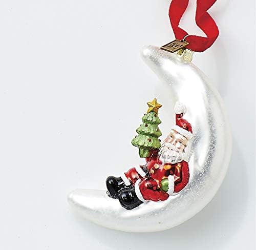 Raz 4.5 Ponoćni Santa u Moon Glass Božić Ornament 4053134