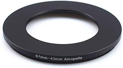 67mm do 43 mm / 67mm-43mm Kompletni adapter za filtriranje prstena za sve marke UV, ND, CPL, metalni